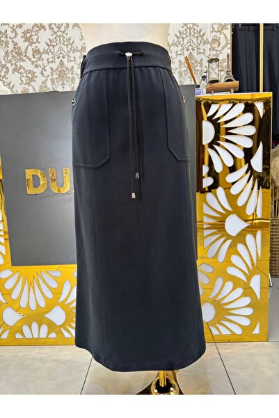 Sentez Elenna Cep Düğmeli Çan Etek SZ-5472