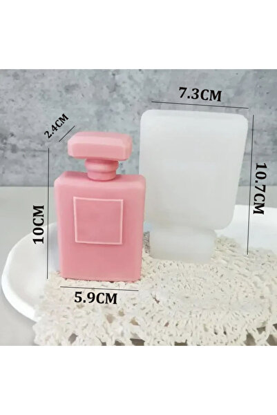 choice2 A Mold Perfume Bottle Silicone Molds DIY Aroma Candle Plaster Epoxy R...