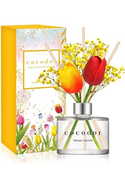 cocod'or معطر جو برائحة زهرة التوليب والزهور الطبيعية المحفوظة / الياسمين المانجو