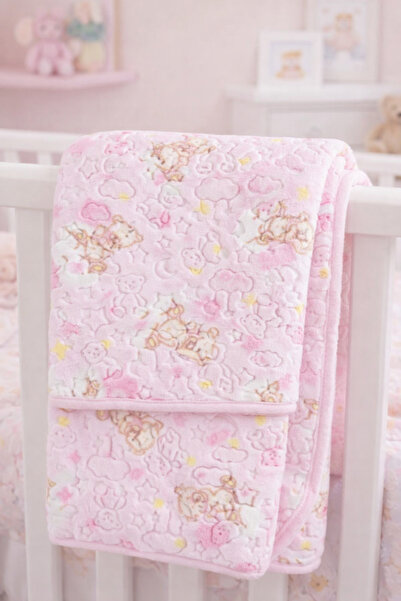 tinitins بطانية أطفال من القطيفة بنقشة حيوانات