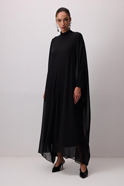 Touché Privé Flat Sleeve Chiffon Dress