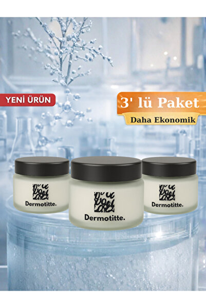 Dermotitte. Dermotitte Onarıcı Dermokozmetik Cilt Bakım Kremi 3’lü Paket 50 ml
