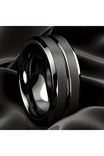 Mournbelle Metallic Dominance Paslanmaz Çelik Erkek Gotik Yüzük