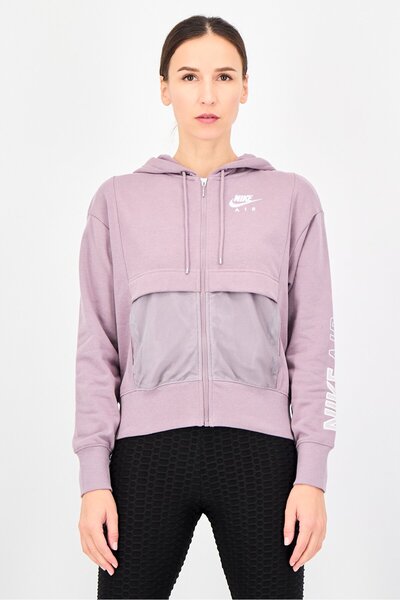 Nike Women Oversized Fit Long Sleeve Outdoor Hoodie, Mauve