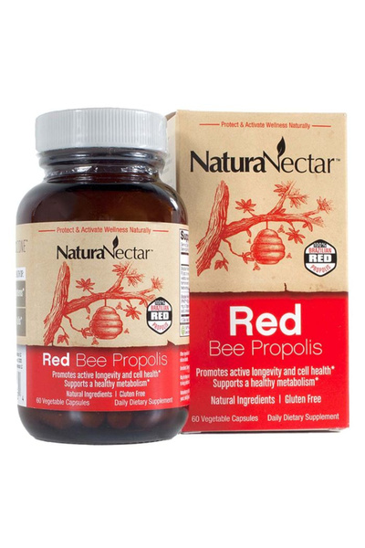 NaturaNectar كبسولات ريد بي النباتية لدعم عملية التمثيل الغذائي، عبوة من 60 ك...