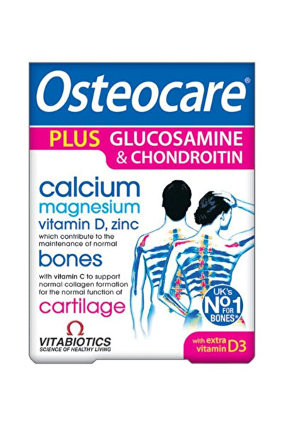 Vitabiotics أقراص أوستيوكير بلس مع الجلوكوزامين والكوندرويتين، 60 قرصًا