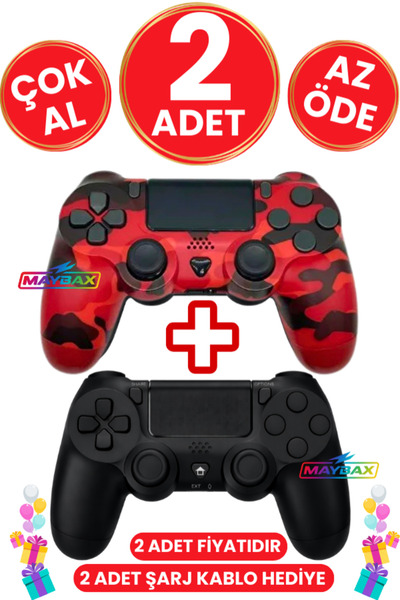 Maybax Kablosuz Bilgisayar Oyun Kolu Wireless Joystick PC Laptop Tablet Mobil...