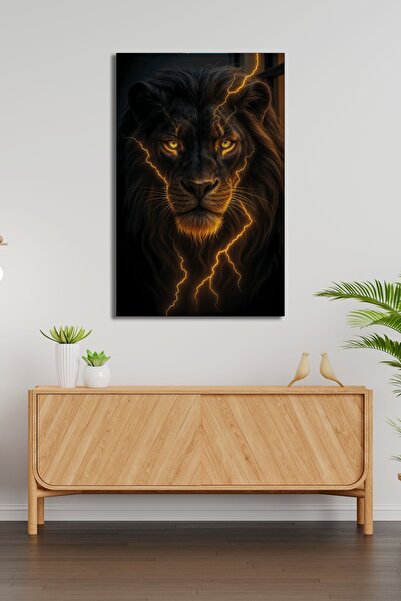 B&G DESIGN Pictură decorativă pe sticlă de perete cu tematică Natură Sălbatic...