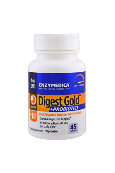 Enzymedica كبسولات دايجست جولد + بروبيوتيك، 45 كبسولة