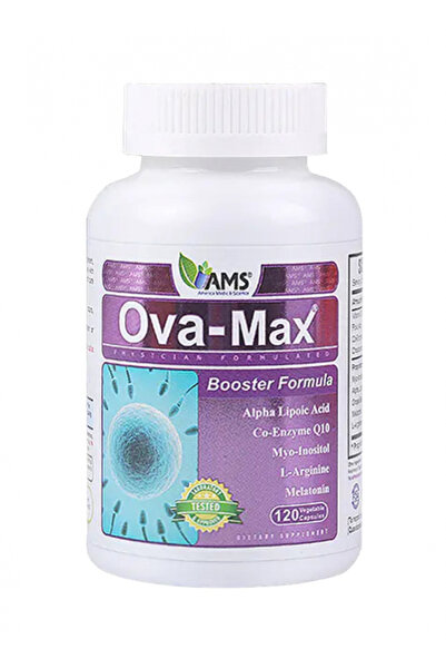 AMS كبسولات أوفا-ماكس تعزز صحة الجهاز التناسلي الأنثوي، 120 كبسولة