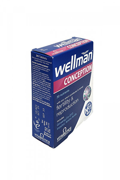 Vitabiotics Wellman Conception Tablets, 30