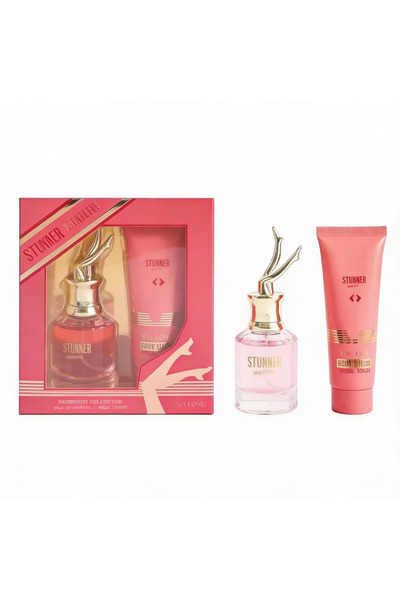 V.V LOVE Σετ δώρου STUNNER – Άρωμα 85 ml + Λοσιόν σώματος 75 ml