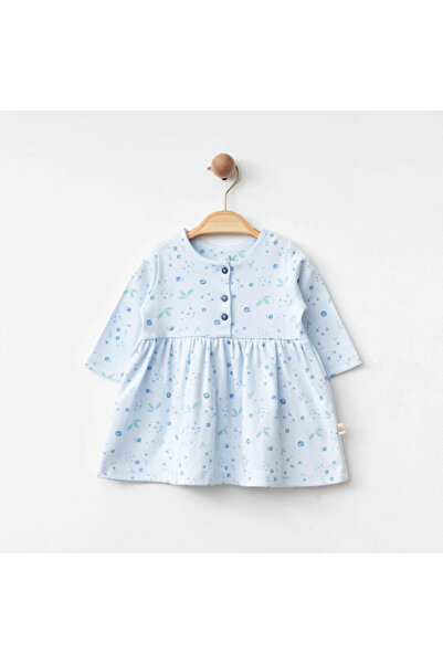 blumi kids Organic Baby Dress – Blueberry