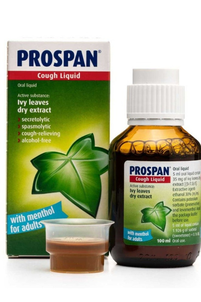 PROSPAN Herbal Syrup, 100 Ml, Menthol Flavor