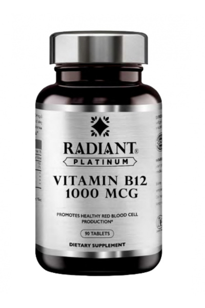 RADIANT PLATINUM Vitamin B12 1000 Mcg, 90S