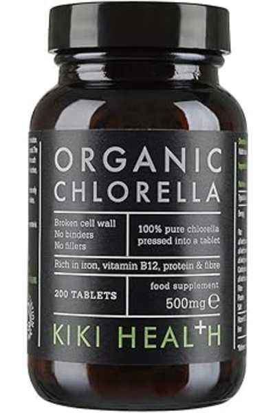 KIKI Health كلوريلا عضوية، 200 قرص