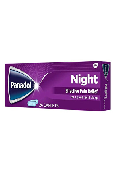 Panadol أقراص ليلية، 24 قرصًا