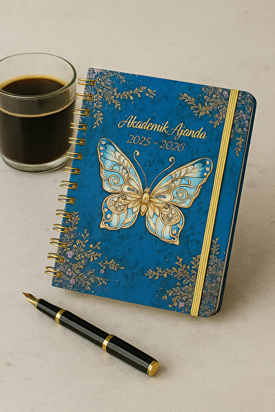 Andofis Академичен дневник 2026 16-месечен мотивационен дневник с твърда корица и спирална подвързия