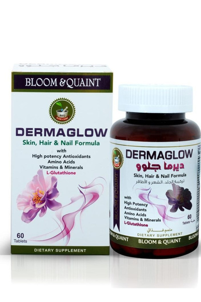 BLOOM & QUAINT أقراص بلوم آند كوينت ديرما جلو، 60 قرصًا