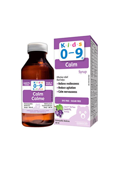 Homeocan كيدز كالم، شراب للأطفال من عمر 0 إلى 9 سنوات، 100 مل