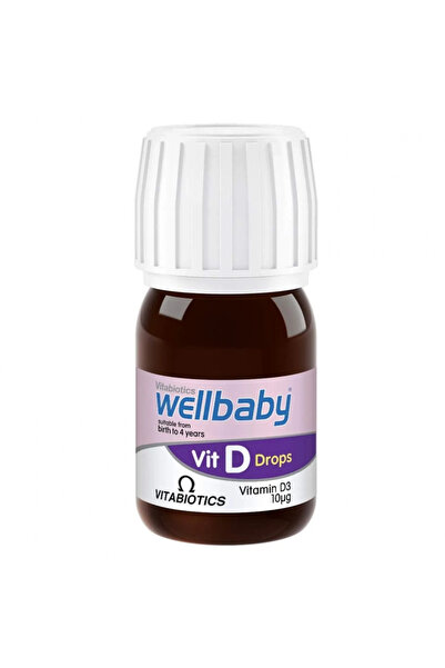 Vitabiotics Wellbaby Vitamin D Drops 30ml