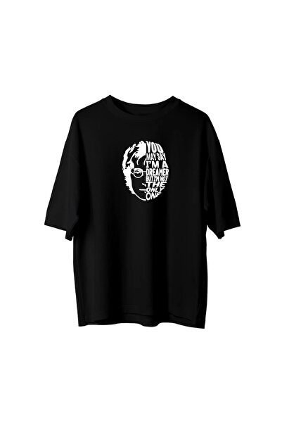 CANDLEMASTORE John Lennon Beatles - Oversized T-Shirt