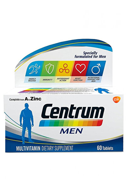 Centrum مكمل غذائي متعدد الفيتامينات للرجال، 60 قرصًا