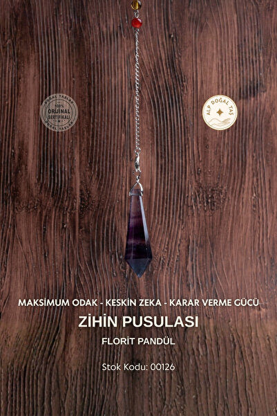 Alp Doğal Taş Sertifikalı Doğal Taş Florit Pandül Zihin Pusulası