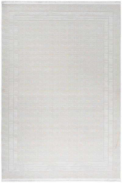 ANUTYA HOME Krem 7107 Modern Desen Doğal Taban Tozumaz Salon Koridor Mutfak Ç...