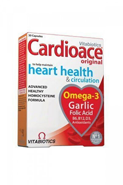 Vitabiotics كارديويس لصحة القلب والدورة الدموية، 30 كبسولة