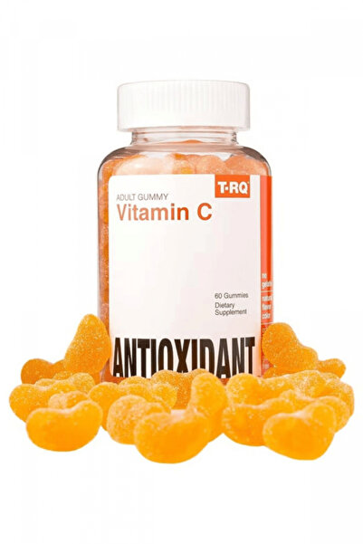 Not Applicable حلوى فيتامين سي للبالغين من تي. آر كيو، 60 قطعة