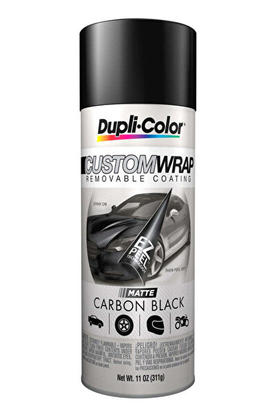 Dupli-Color Matte Spray Paint, 311 grams - Carbon Black