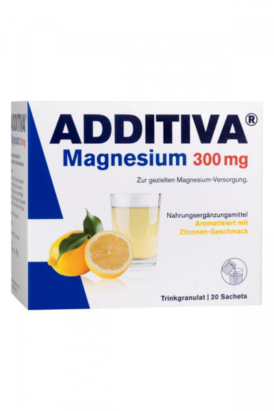 Additiva أكياس مغنيسيوم 300 ملغ - 20 كيسًا