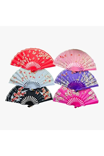 FREEDOM STOREE Ventilator din material plastic 12 bucăți culori asortate