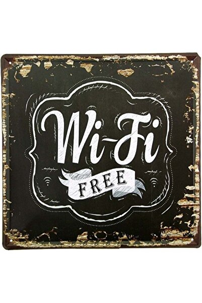 Generic Wall Plaque – Classic Design Free Wi-Fi Sign