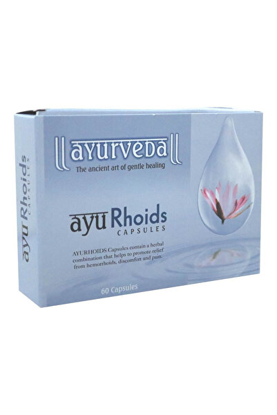 AyuRhoids يُستخدم لتخفيف أعراض مثل الألم والتورم والحكة، 60 قرصًا