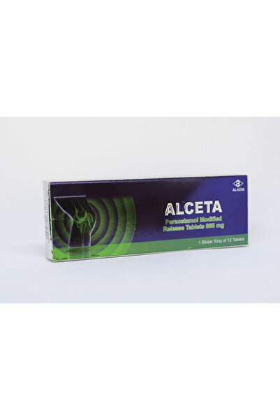 alceta Tablets Used to Treat Symptoms of Arthritis and to Relieve Pain, 665Mg...