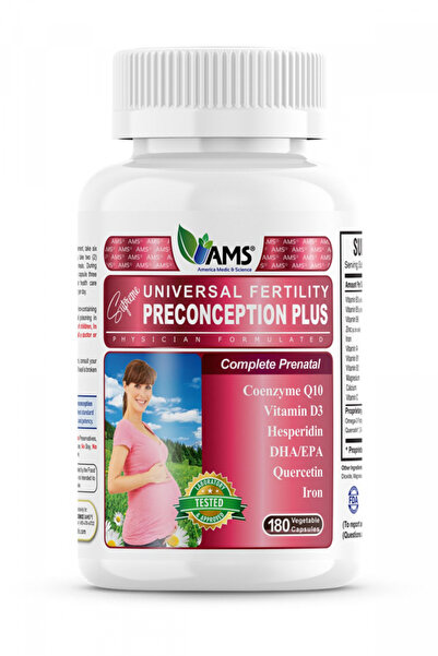 AMS كبسولات بريكونسيبشن بلس للنساء، 30 كبسولة