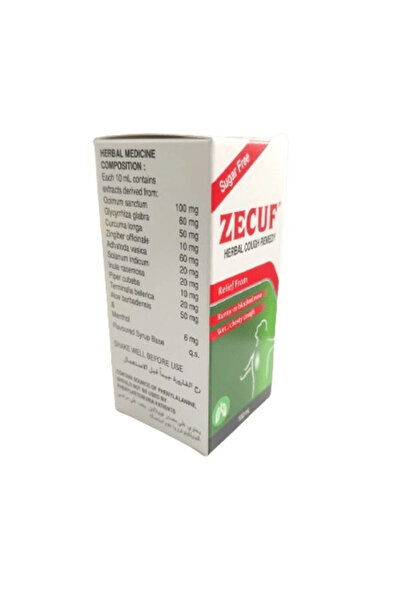 Zecuf شراب أعشاب خالي من السكر، 100 مل