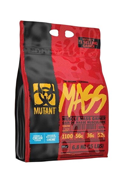 MUTANT Mass Muscle Gainer, Cookies & Cream 15lb