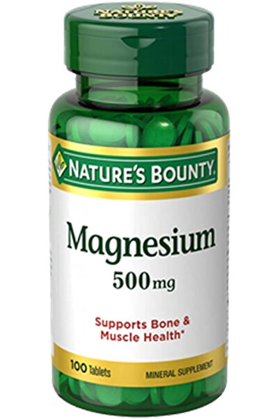 Nature's Bounty Magnesium Oxide 500 Mg