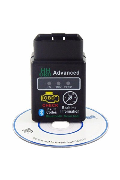 Streak ELM 327 Elm V1.5 OBD2 Bluetooth Türkçe Araç Arıza Tespit Cihazı HH OBD