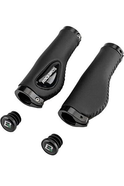 ROCKBROS Bike Handle Grips Ergonomics Design Soft Gel Dual Lock on Bicycle Handlebar Grips