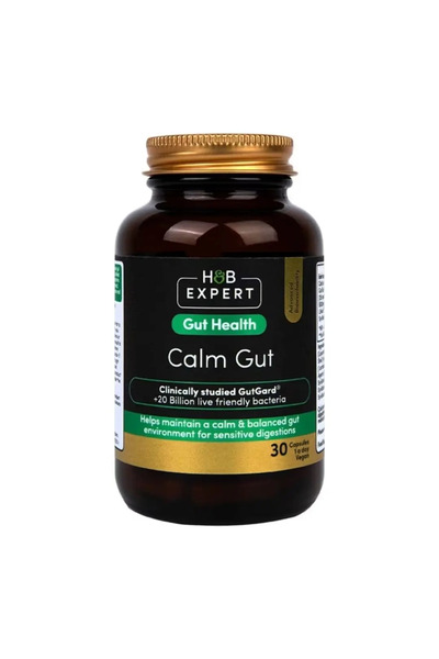 Holland & Barrett كبسولات إكسبيرت كالم غوت بروبيوتيك لدعم صحة الأمعاء، عبوة م...