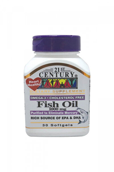 21st Century Fish Oil 1000Mg Cap 30'S