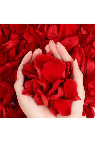OEM Artificial Rose Petals Made of Polyester, Decorative Set 1000 Pieces