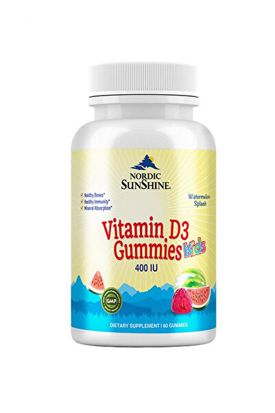 Nordic Naturals Vitamin D3 Gummies for Kids, 60S