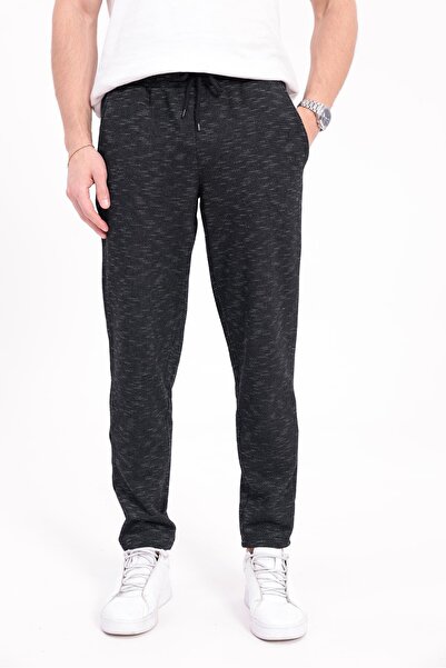 yakamor Men's Chino Pocket Straight Leg Pique Trackpants