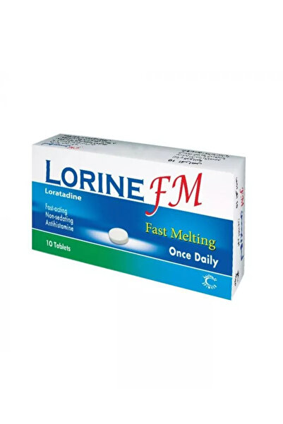 LORINE أقراص Fm تُستخدم لتخفيف الحساسية، 10 أقراص