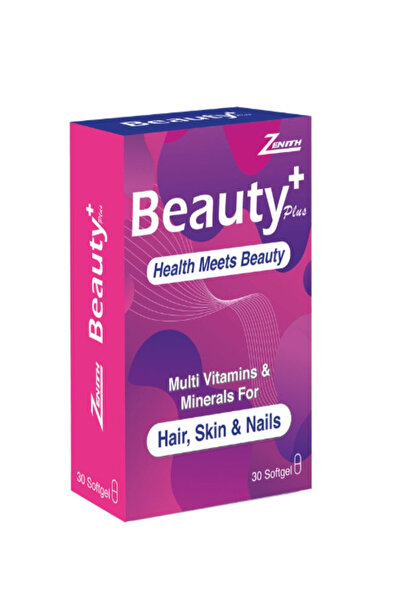 ZENİTH Beauty Plus Multivitamins and Minerals Softgels for Hair, Skin, and Nails, 30S